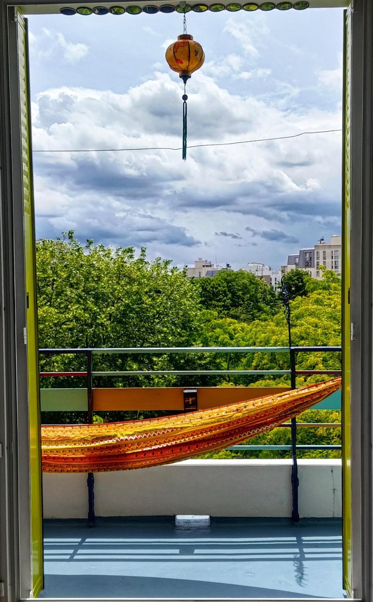 Appartement Canopee, Paisible, Chaleureux, Lumineux, Balcon Parijs